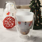 Glass Coffee Cups Double Wall Glass Cup Cartoon